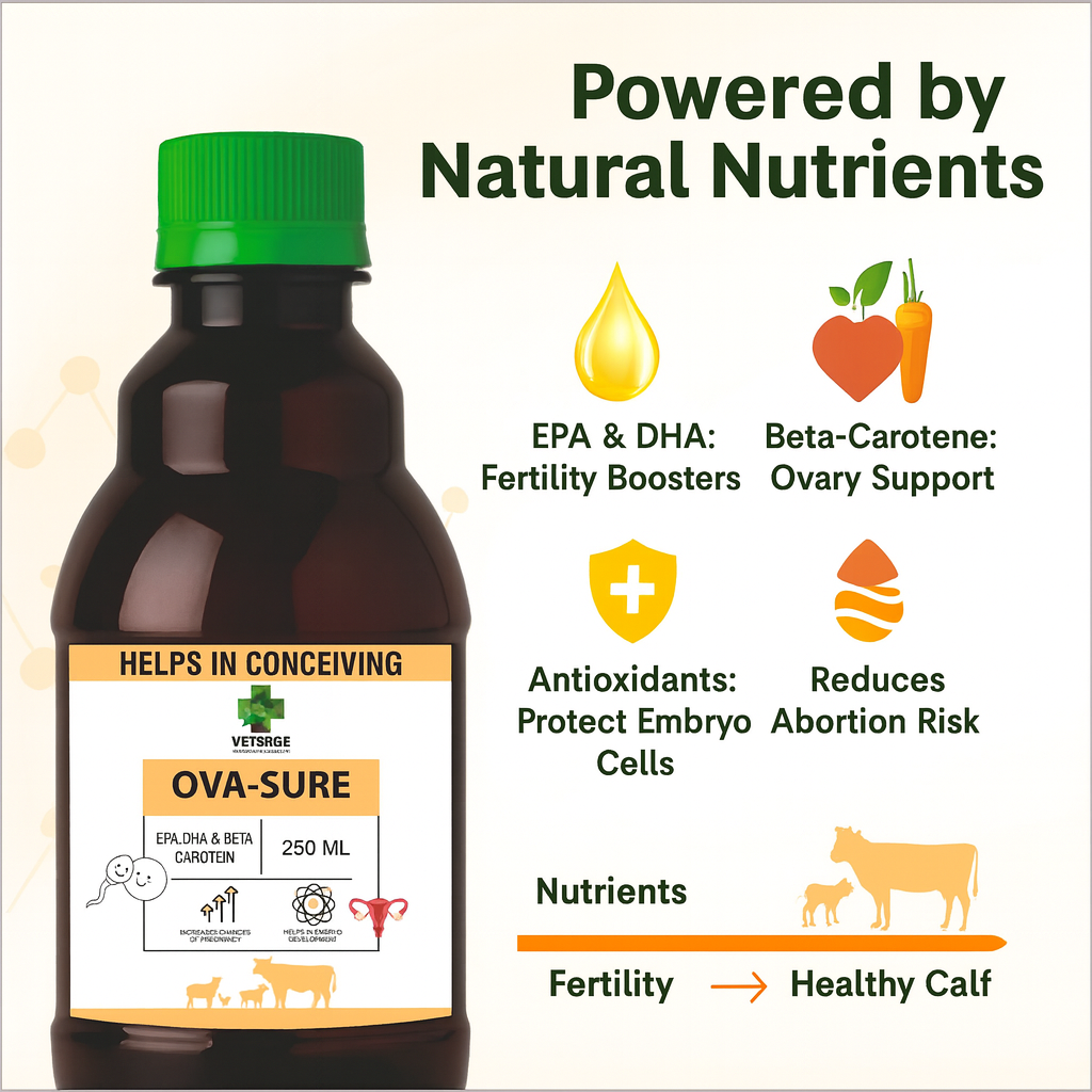 Ova Sure Fertility Liquid For Livstock