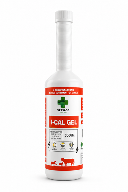 I-Cal Gel Ionic Calcium For Cattle 300ml