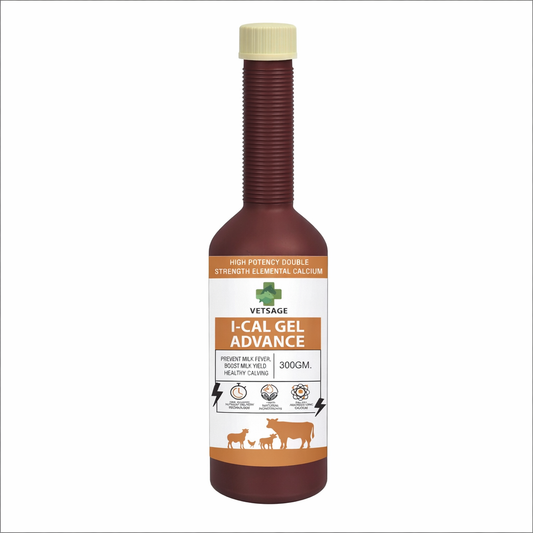 I Cal Gel Advance ionic calcium for cattle pet health supplement Pet Health Supplements (300 ml)